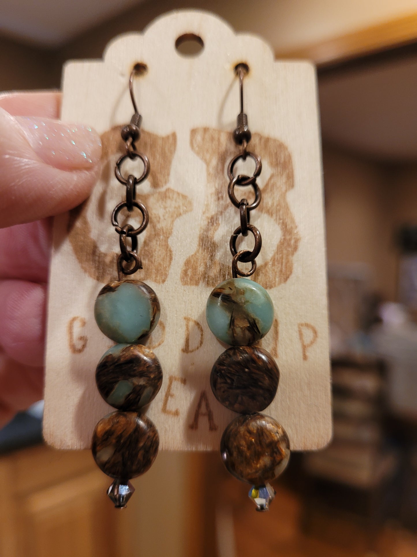 Imperial Jasper Earrings