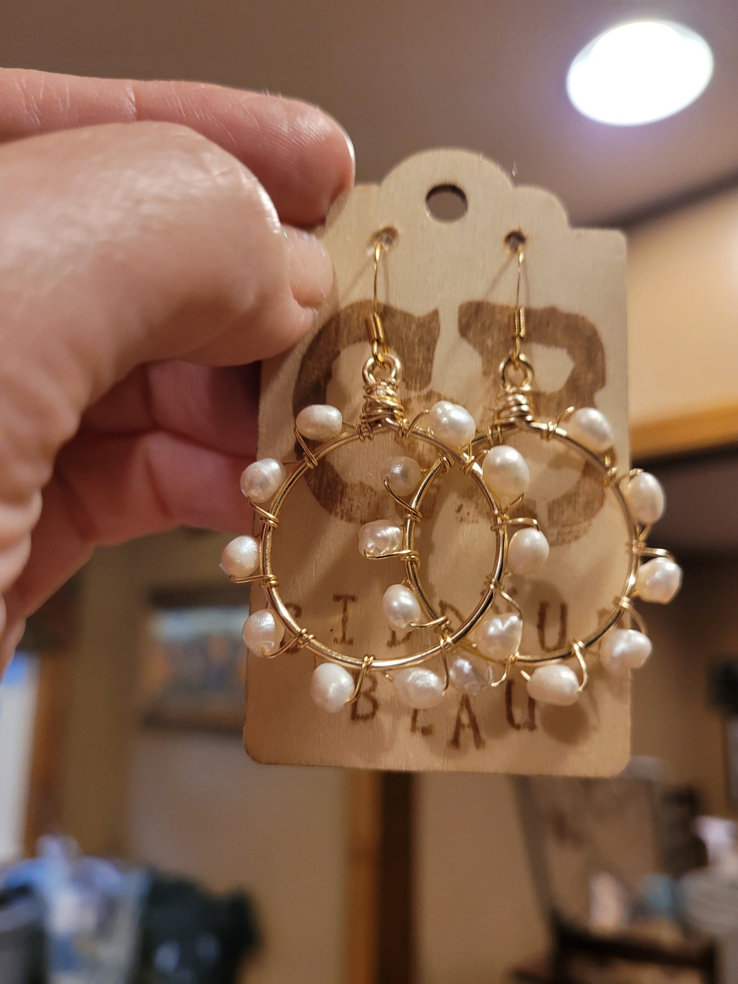 Fresh Water Pearl Earrings