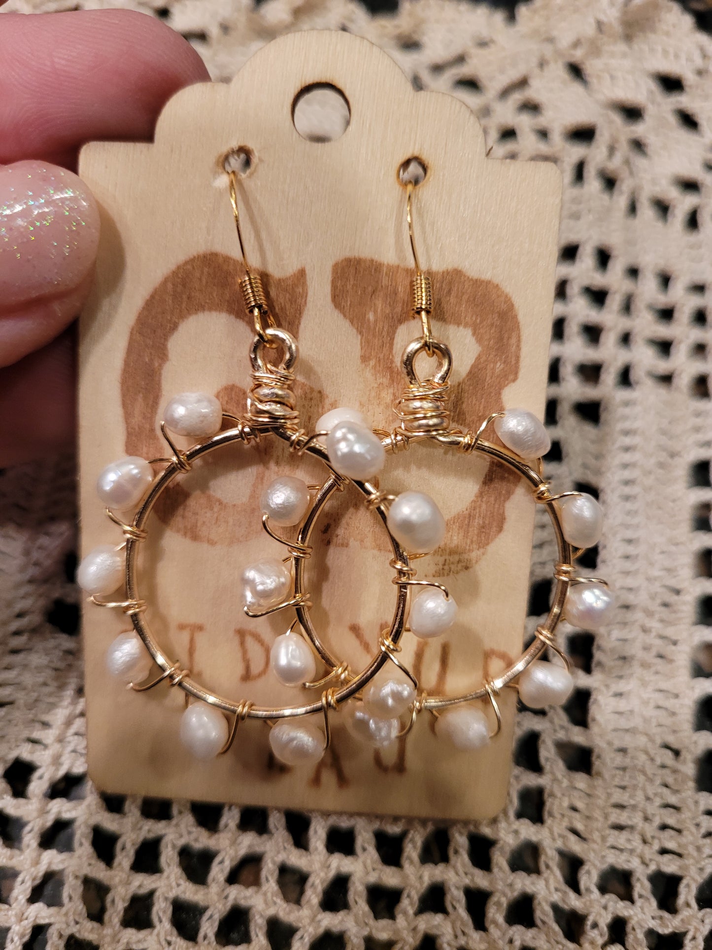 Fresh Water Pearl Earrings