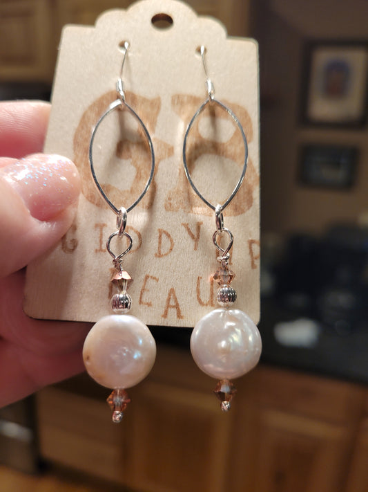 Fresh Water Pearl Earrings