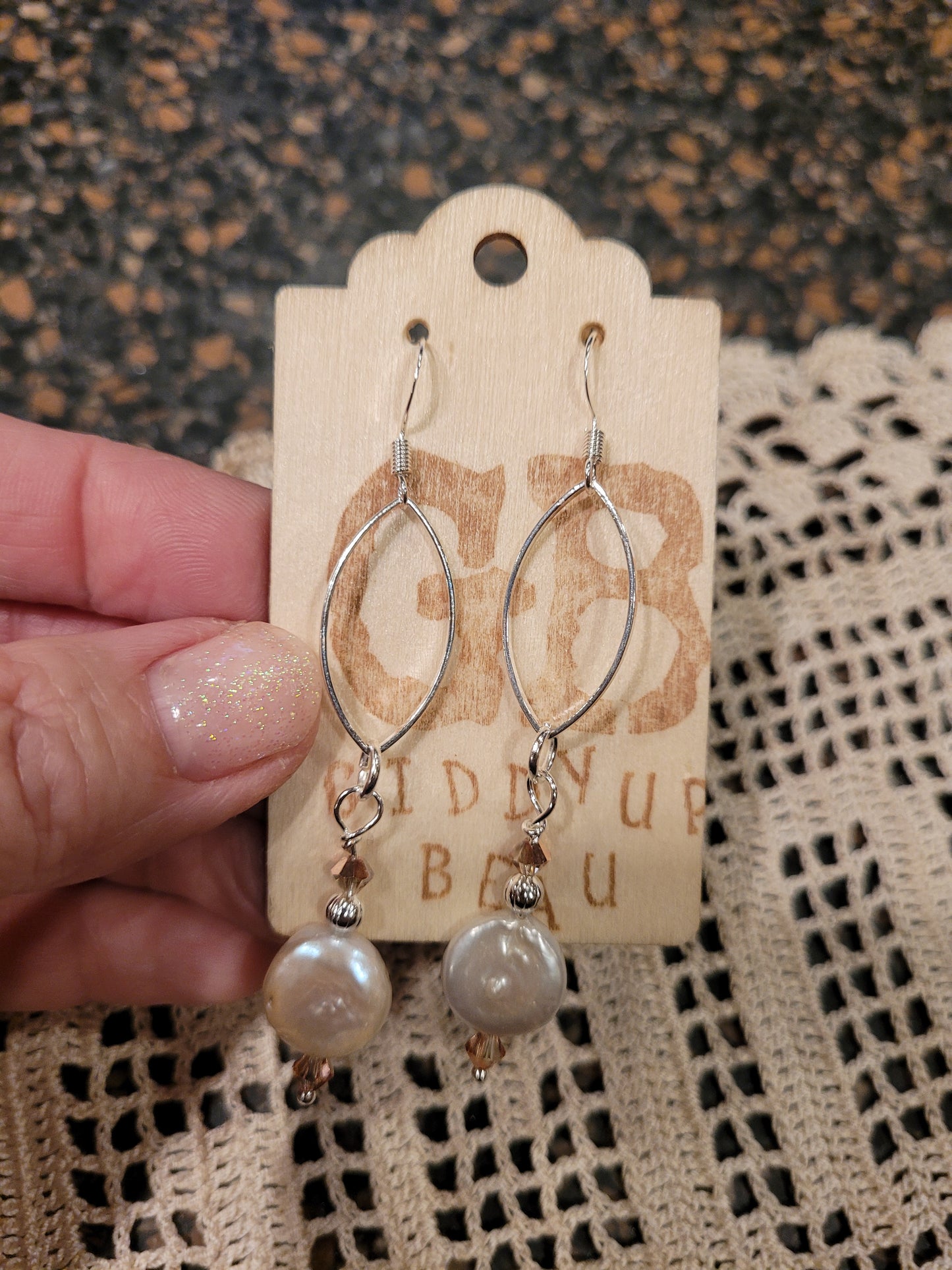 Fresh Water Pearl Earrings